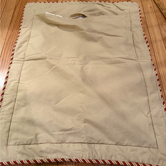 VTG Regency Red and Gold Tapestry Pillowcases Castlecore Renaissance - Picture 6 of 7